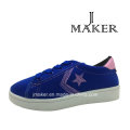 Fashion Young Style Casual Shoe with PVC Injection (JM2081-B)